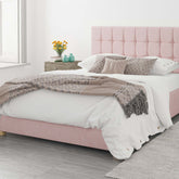 Better Cheshire Pink Ottoman Bed