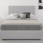 Better Glossop Silver Grey Ottoman Bed-Better Bed Company
