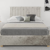 Better Glossop Pearl Velvet Ottoman Bed-Better Bed Company