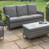 Maze Rattan Victoria High Back 3 Seat Sofa Set