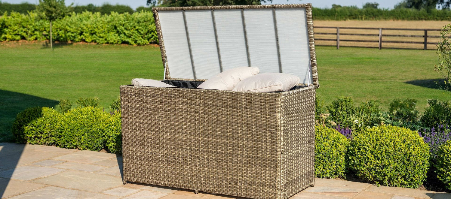 Maze Rattan Storage Box