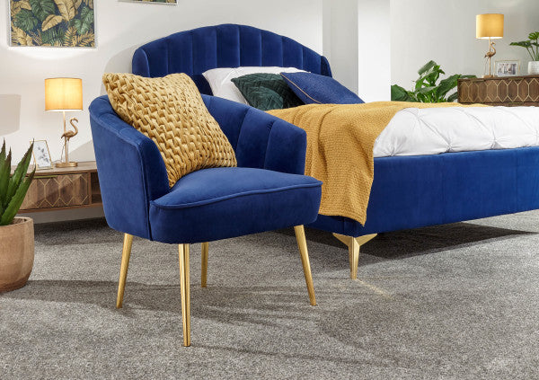 GFW Pettine Chair Blue-Better Bed Company 