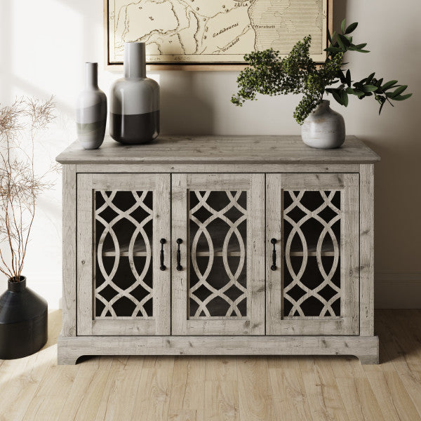 GFW Amelie 3 Door Sideboard Mexican Grey-Better Bed Company