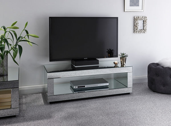 GFW Capri Cube TV Unit Mirrored-Better Bed Company