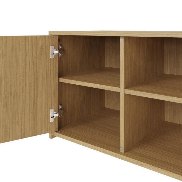 GFW Newlyn Living Room Set Oak Inside Unit-Better Bed Company 