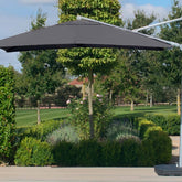 Maze Rattan Zeus 3m Square Cantilever Parasol With LED Lights